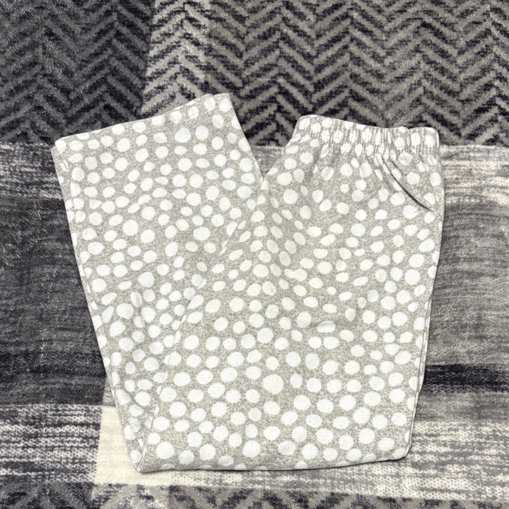 Carter's Gray Polka Dot Kids Pajama Bottoms